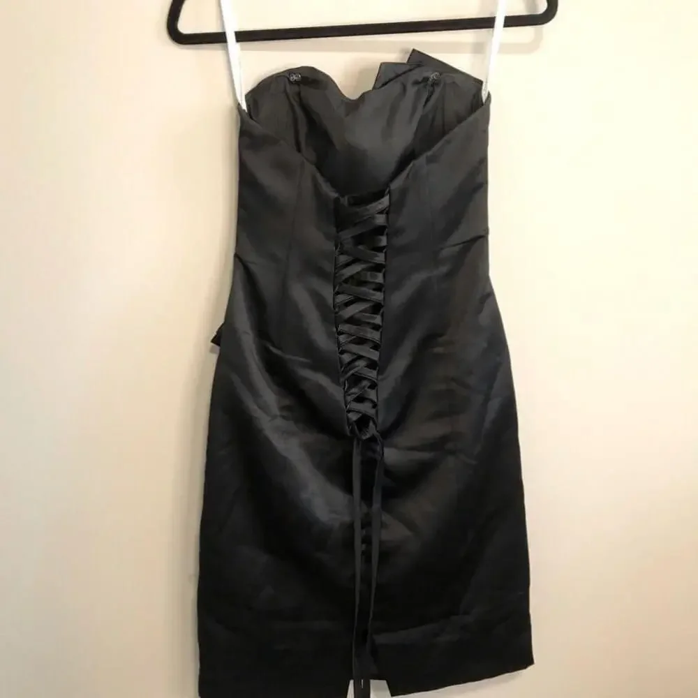 Soffia Tolli - Black Event/Cocktail Dress Size 4 - China